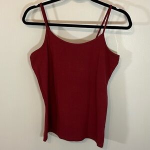 MyStyle Spaghetti Strap Fitted Camisole Cami Womens Size L